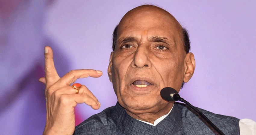राजनाथ बोेले जो देश अपनी संप्रभुता की रक्षा नहीं कर पाते, उनकी हालत पड़ोसी मुल्क जैसा होती है राजनाथ बोेले जो देश अपनी संप्रभुता की रक्षा नहीं कर पाते, उनकी हालत पड़ोसी मुल्क जैसा होती है